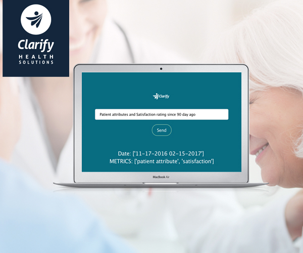 We created an inquiry and directive natural language processing service for healthcare.<br>
We have built a powerful analytics service for interrogating healthcare data that we would like to put an NLP query interface on top of to make access the insights available much easier.http://www.clarifyhealth.com/ </p>